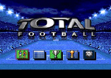 Total Football (Europe) screen shot title